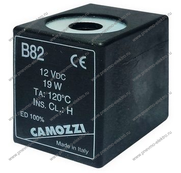 Соленоид CAMOZZI B82 DC 12V 19W