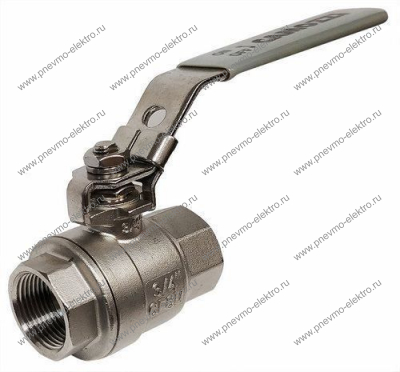 Кран шаровой CAMOZZI V2E-316-PP-020 3/4" нержавеющая сталь