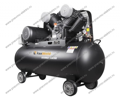 Компрессор ременной FoxWeld AEROMAX 1050/300, 5,5 кВт,380В,12,5 бар,1050л/мин