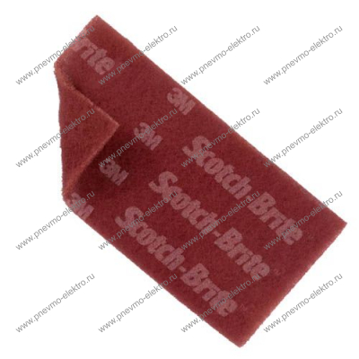 Лист Scotch-Brite MX-HP A VFN бордовый 115*230мм (64659) P320-360