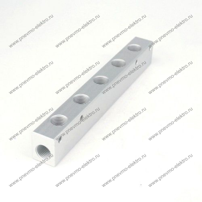 Коллектор односторонний COMEX 212/13.SL 1/4” 1/8”*5