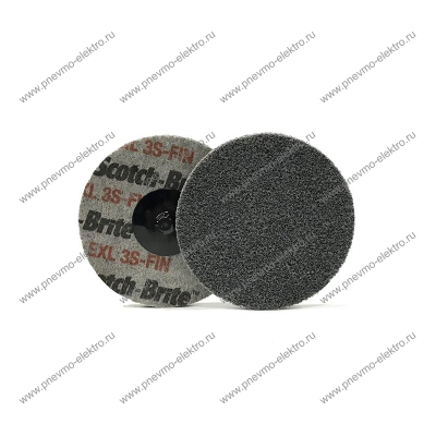 Нетканый прессованный круг ROXPRO 75*6mm 6A Medium QCD (Roloc) (148243)