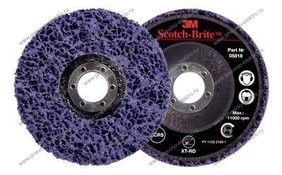 Круг 3M Scotch-Brite XT-RD S XCS фиолетовый 115*22мм (05818)