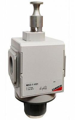 Клапан безопасности MX3-1-V01 Camozzi 3/2 лин/поз G1"