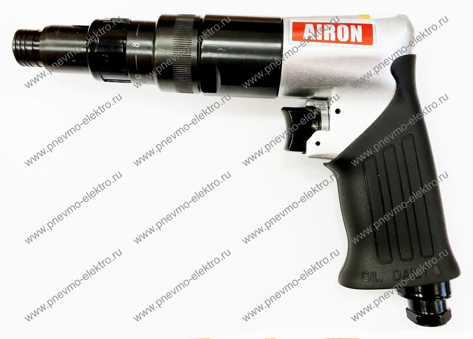 Пневмошуруповерт Airon PS008E-A1 (550 об/мин, 2.25 - 16.4 Nm, 1.28 кг, 140 л/мин)