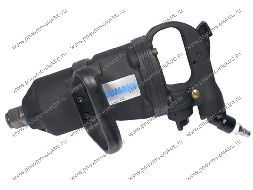 Пневмогайковерт Sumake ST-5596 Twin Hammer 1" 1882 Н*м