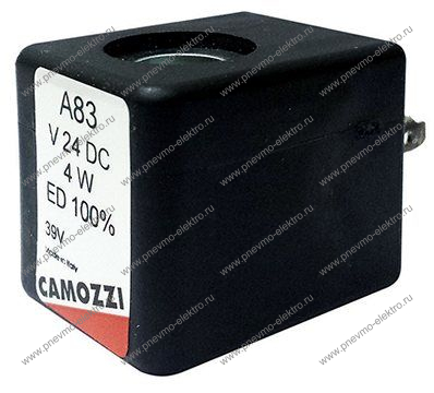 Соленоид CAMOZZI A83 DC 24V 4W