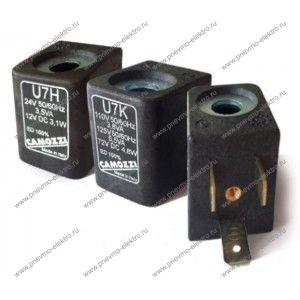 Соленоид CAMOZZI U7К DC 72V, AC 110V, AC 125V