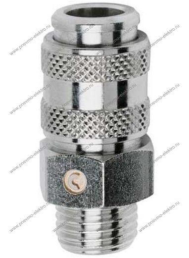 Муфта БРС CAMOZZI 5081-1/4 наружная резьба