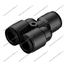 Тройник Y FD7560-12 цанга из технополимера Camozzi