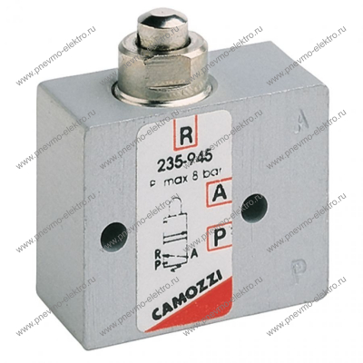 Минираспределитель CAMOZZI 235-945 3/2-М5 плунжер