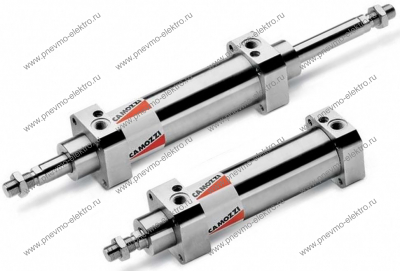 Пневмоцилиндр CAMOZZI 90M2A050A0160 из нержавеющей стали D50 ход 160
