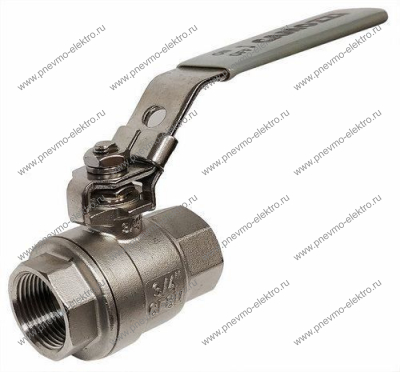 Кран шаровой CAMOZZI V2E-316-PP-008 1/4" нержавеющая сталь