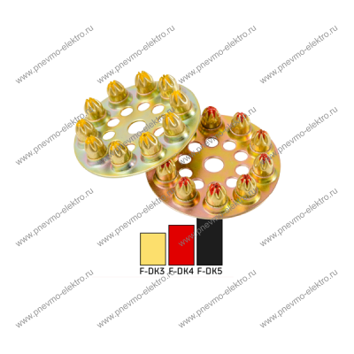 Патрон F-DK4 красный 6.3/10 (100 шт. уп)