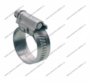 Хомут червячный Mikalor 12мм 16*27 W2 нерж