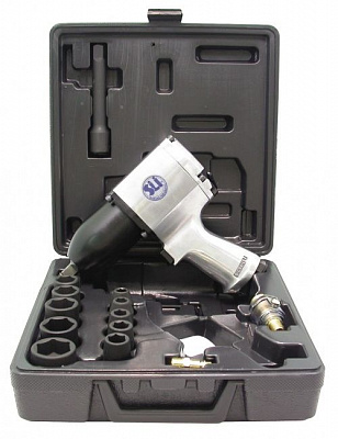Пневмогайковерт Sumake ST-5549АК 542Nm 1/2" набор в кейсе