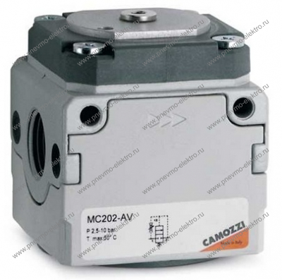 Клапан мягкого пуска MC104-AV Camozzi G1/4", ручной