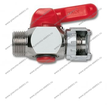 Кран шаровый 499/3 RBL/3  М3/8" (байонет)
