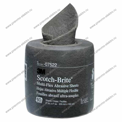 Лист в рулоне Scotch-Brite MX-SR A UFN серый 100*200мм (07522)