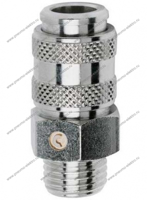 Муфта БРС CAMOZZI 5081-1/4 наружная резьба