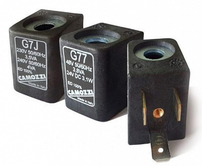 Соленоид CAMOZZI G77 24V DC 3.1W/48V AC 3.5VA