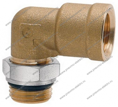 Угловой фитинг D2022-M16*1.5-M16*1.5 для тормозных систем ВН резьба Camozzi