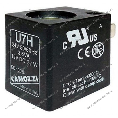 Соленоид CAMOZZI U7F AC 380V 7VA