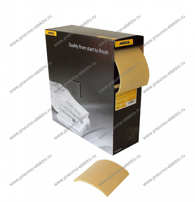 Шлиф шкурка на бум. осн. GOLDFLEX-SOFT 115х125мм Р150 уп 200 шт