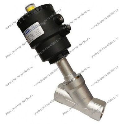 Клапан отсечной J4CPG1604 DN15 седельный 1/2" CAMOZZI