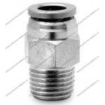 Прямой фитинг X6510 10-1/2 цанговый Camozzi из нерж стали