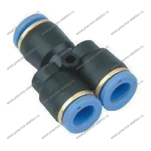 Тройник Y SPY12 цанга 12*12*12mm