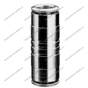 Муфта M6580 04-00 цанга-цанга, трубка 1/4 (6,35)