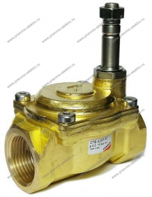Клапан-соленоидный CAMOZZI CFB-A25P-W1 2/2 Н.З. 0.2-15 бар. G3/4" FKM