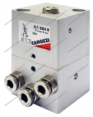 Логический элемент Camozzi 2LT-SB4-B  "НЕТ" цанга 4 мм