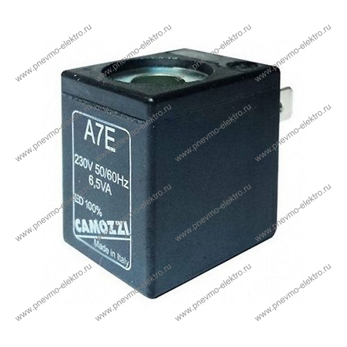 Соленоид CAMOZZI A7E АС 220V 6.5VA