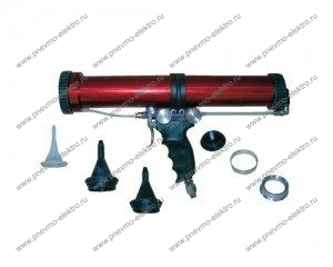 Пневматический пистолет для герметика в тубах KIT/SAM/3-SL 11/A 310, 400, 620 мл. (Италия)