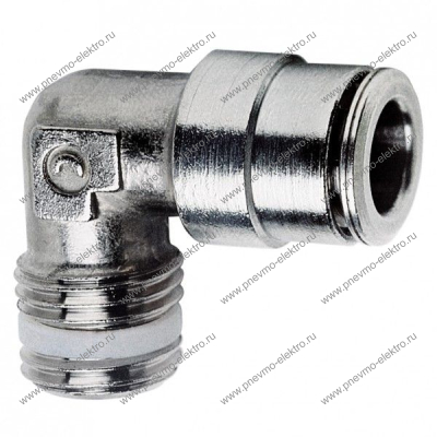 Уголок S6500-4-1/4 цанга - НР с уплотнением