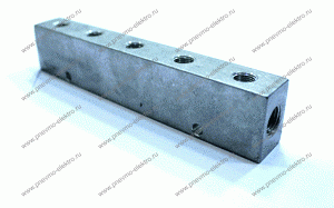 Коллектор двухсторонний COMEX 212/16.SL 1/4” 1/8”*5*2