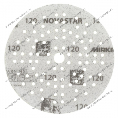 Круг шлифовальный Mirka NOVASTAR 125мм 89 отв P150