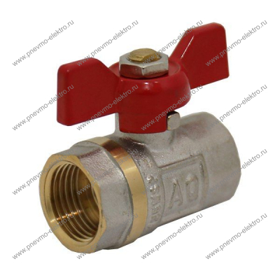 Кран шаровый SPL ВВ 1/2" бабочка