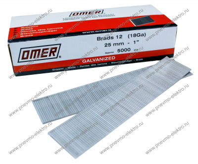 Шпилька 12/25 galv, Omer (5 / 90 тыс.шт.)