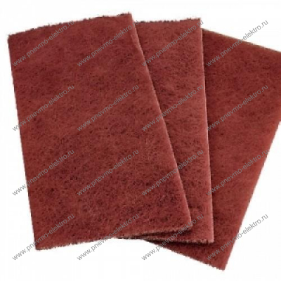 Лист Скотч брайт Mirlon VERY FINE (красный) 152*229мм Р360