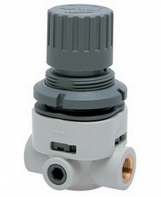 Регулятор давления T108-R70 Camozzi 1/8", 0-7 bar, со сбросом