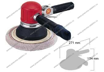 Пневматическая полировальная машина Shinano SI-2410 4000rpm 354w 4,7мм 290l/m