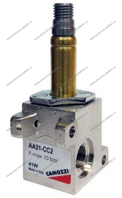 Распределитель CAMOZZI AA33-0C2 3/2 н.о. М5 электро-пневматический