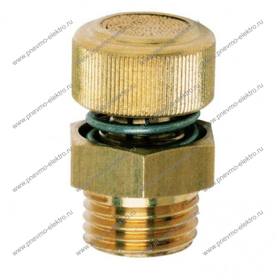 Дроссель CAMOZZI RSW 1/4 с глушителем