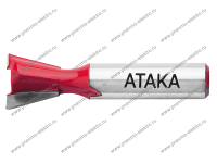Фреза Атака 102127 пазовая конструкционная D12,7 ф12 H12 (38161)