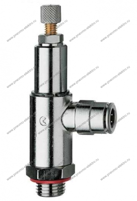 Дроссель CAMOZZI GMCU 904-1/8-8 с обратным клапаном