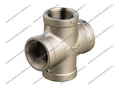 Соединение 660/1 Крестовина 1/2" В (нерж.AISI 304)