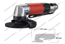 Пневматическая УШМ Shinano SI-2501L 100мм, 303 Вт, 1,04 кг